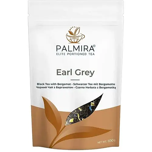 Чай чорний Palmira Ерл грей упаковка 100 г - фото 1