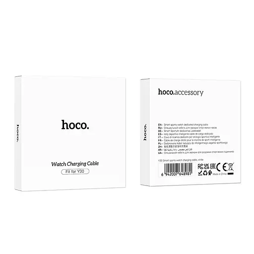 Зарядний пристрій для Hoco Y30 White - фото 2