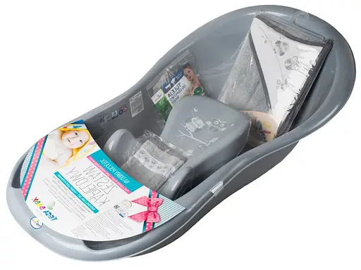 Ванна з набором аксесуарів Tega Baby Owl 102 см gray - фото 1