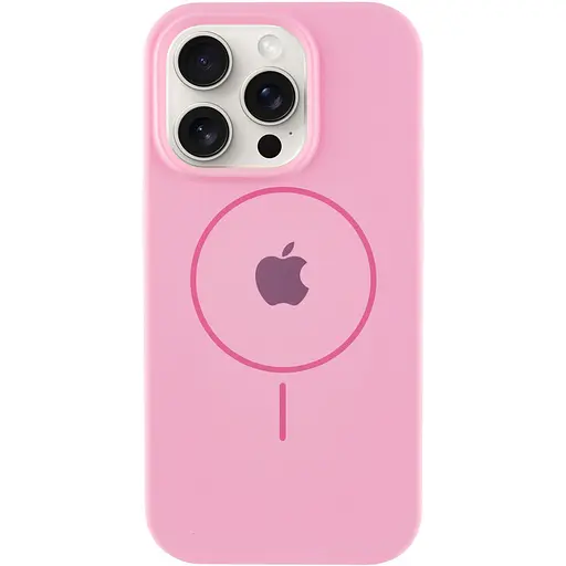 Чохол Epik Silicone Case Full Protective AA with MagSafe для Apple iPhone 13 Pro Max 6.7 Рожевий/Light pink