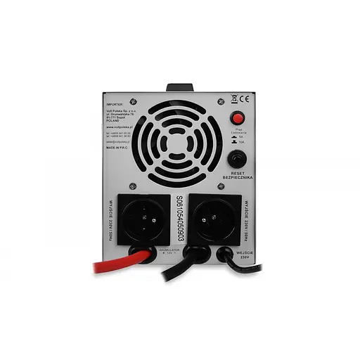 ИБП Преобразователь напряжения Volt Polska Sinus PRO 500 E 12/230V (350/500W) - фото 7