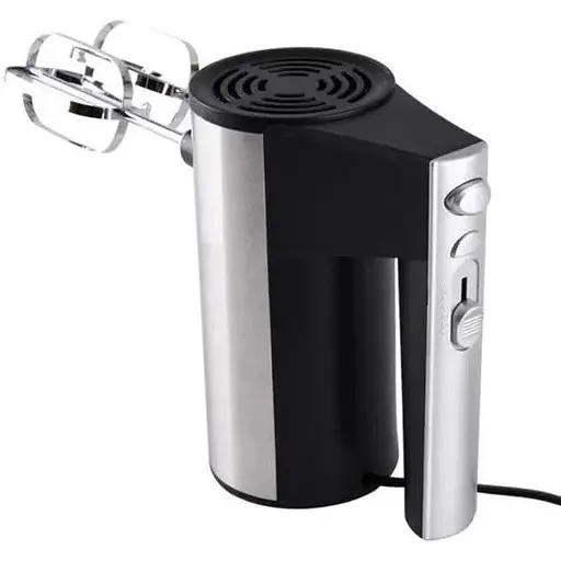 Ручний міксер з підставкою Bitek 5 швидкостей із насадками для тесту BT-6629A 800 Вт Сірий із чорним - фото 4