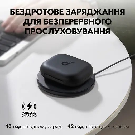 Навушники SoundСore AeroFit 2 Black Anker teh0021144 - фото 4