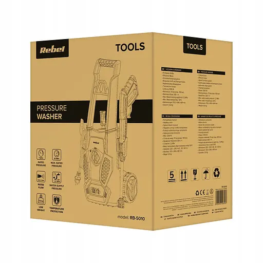 Мойка высокого давления Rebel LT303 - фото 5