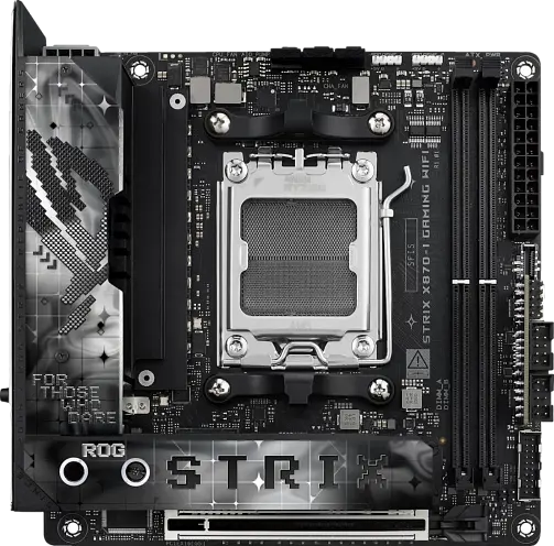 Материнcька плата Asus X870-I ROG Strix Gaming Wi-Fi Socket AM5 (ROG STRIX X870-I GAMING WIFI)