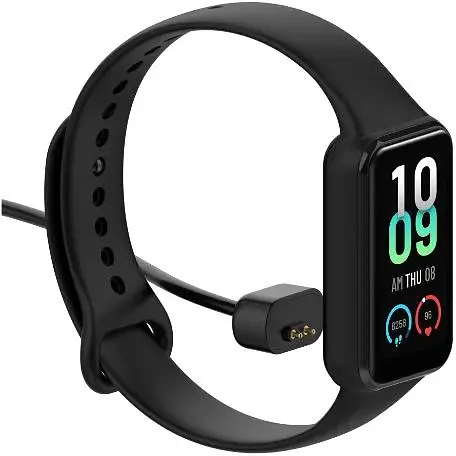 Зарядное устройство DK кабель (1m) USB для Xiaomi Amazfit Band 7 (015552) (black) - фото 3