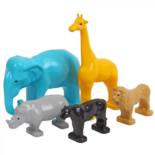 Игровой набор ТехноК Фигурки животных 1102 домашние и дикие животные детский - фото 4