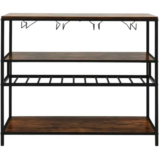 Стол для кухни Costway Alfred фуршетный в стиле Loft