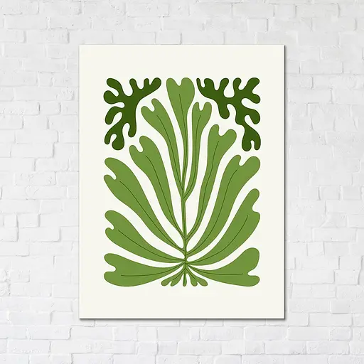 Картина-постер Brushme Зелень на холсте 30 x 40 см - фото 1