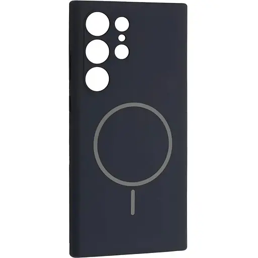 Чохол DK Luxury Silicone Case with MagSafe для Samsung Galaxy S25 Ultra Midnight Blue [132175]