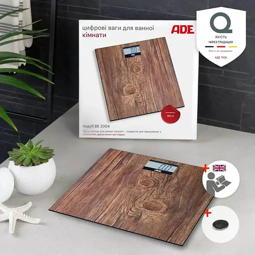 Весы напольные ADE Holzoptik (BE2004) - фото 6