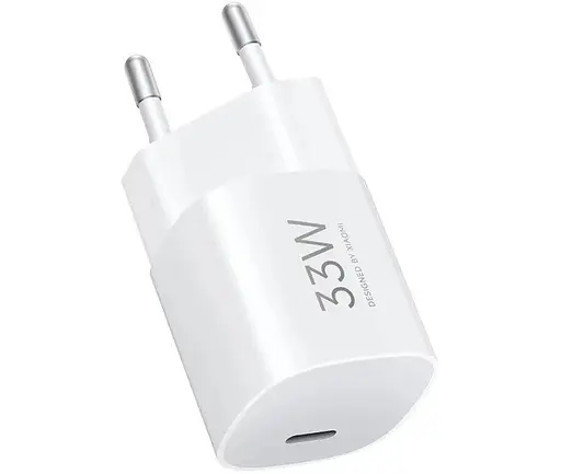 Зарядний пристрій Xiaomi 33W Nano Power Adapter (USB-C) BHR087LEU - фото 1