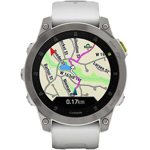 Смарт-часы Garmin Epix (Gen 2) Sapphire-White Titanium (010-02582-20/21) - фото 9