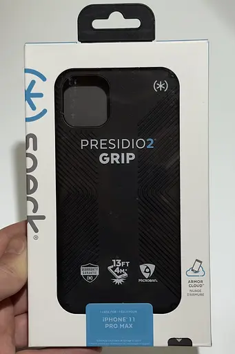 Оригінальний протиударний чохол Speck Presidio2 Grip для iPhone 11 Pro Max (6.5") Black 136504-9116 - фото 2