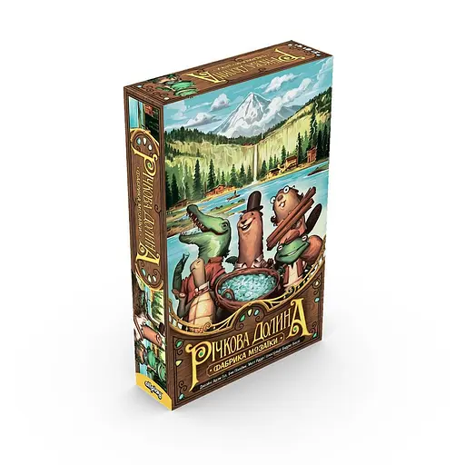 Настільна гра Asmodee Річкова Долина Фабрика мозаїки River Valley Glassworks