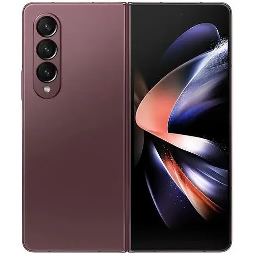 Смартфон Samsung Galaxy Fold 4 12/256GB Burgundy (SM-F936B) [5G, NFC, 2 SIM/1 SIM + 1 eSIM] - фото 2
