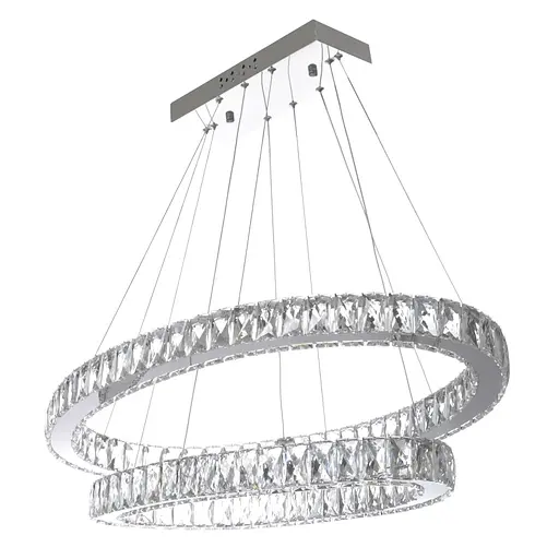 Люстра підвісна Brille з пультом LED 96W WW+NW+CW CH (BR-987S/2)