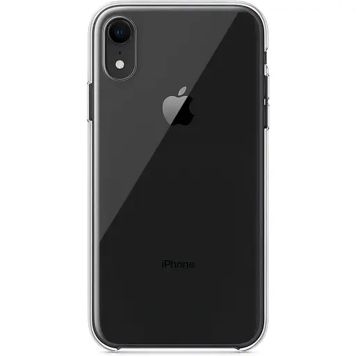 Оригинальный противоударный чехол Apple Clear Case Hardshell для iPhone XR (6.1") прозрачный (MRW62ZM/A) - фото 7