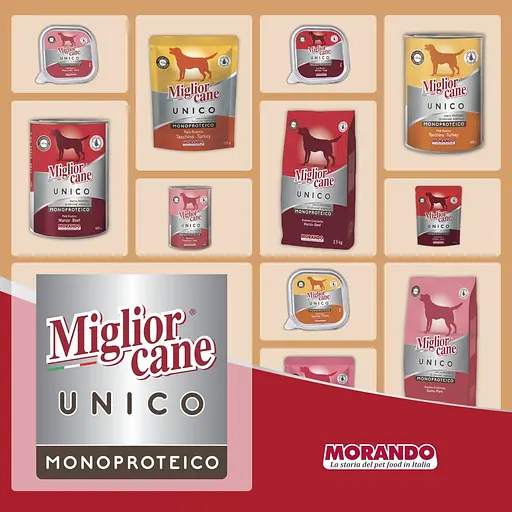 Сухий корм для собак Morando Migliorcane Unico яловичина 12.5 кг (5 шт. х 2.5 кг) - фото 6