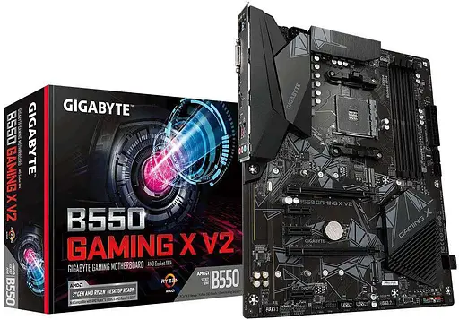 Материнская плата Gigabyte B550 Gaming X V2 (B550 GAMING X V2) (Socket AM4, AMD B550, ATX) - фото 6