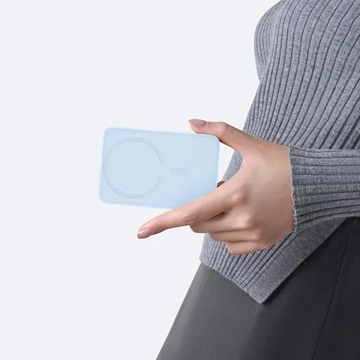 Павербанк Baseus магнитный голубой 22.5 Вт 10000 mAh - фото 4