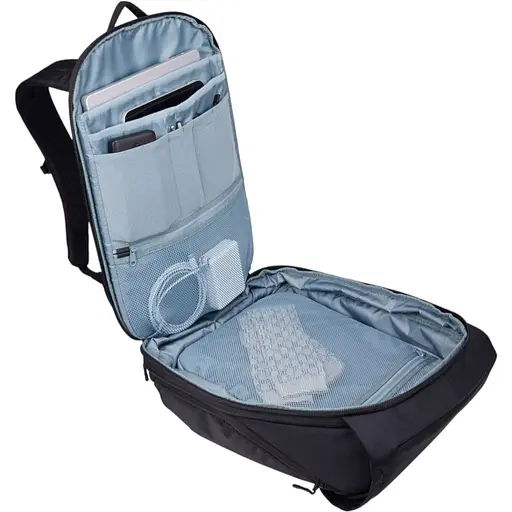 Комплект: Рюкзак Thule Subterra 2 Travel Backpack 26L Black (TH 3205054) + Органайзер Thule Subterra 2 PowerShuttle Small Black (TH 3205037) - фото 11