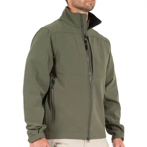 Куртка First Tactical Tactix Softshell Jacket M Зеленый - фото 3