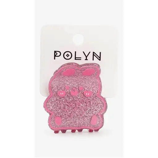 Заколка-краб для девочки Polin 3693-7 Сиреневый - фото 1