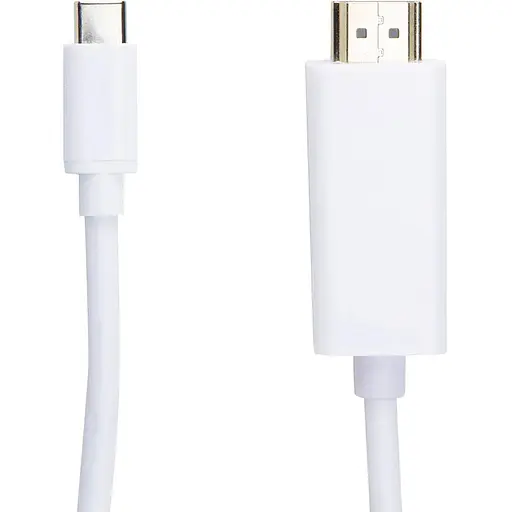 Видео кабель PowerPlant HDMI male - USB Type-C, 1.8м