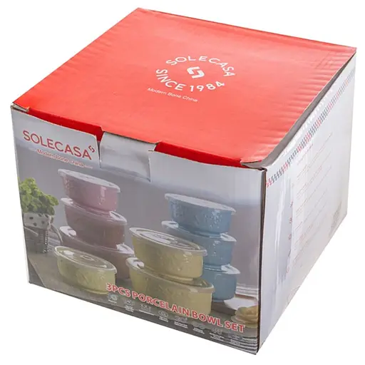 Уценка. Набор салатников Lefard с крышками, белый (359-480) - фото 5