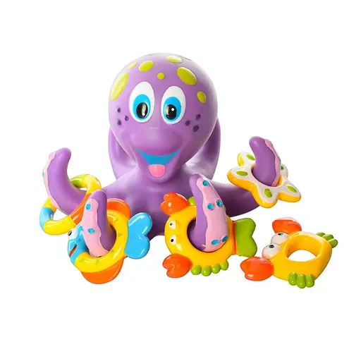 Игра для купания Limo Toy "Осьминог" 17см, кольцекид, кольца-фигурки AQ0001