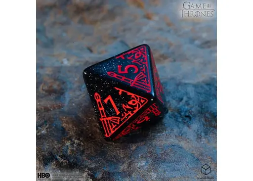 Набор кубиков Game of Thrones. Targaryen Dice Set , 7 шт. (GOT/00190166/2025/3/A) - фото 7