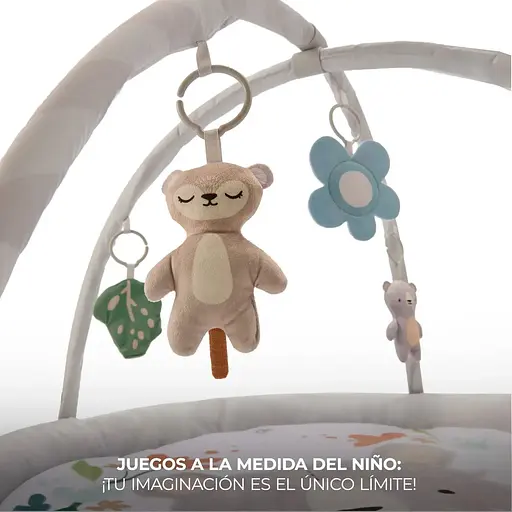 Развивающий коврик Kinderkraft Cozyplay (KPCOZY00LGR0000) - фото 7