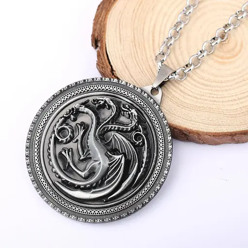 Кулон Таргарієнів Гра Престолів House Targaryen Game of Thrones GT 3.50 - фото 2