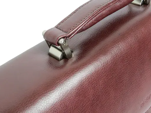 Чоловічий шкіряний портфель Sheff 42х29х14 см sum0014533 - фото 6