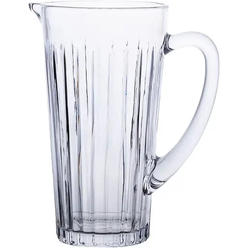 Набор Yiwu кувшин и 6 стаканов из толстого стекла, прозрачный Yiwu HP-19-5. - фото 5