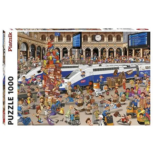 Пазл Piatnik Залізничний вокзал 1000 ел. (PT-556746) - фото 1