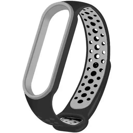 Ремінець Nike Sport Mi Band 5 Чорний Grey (12) - фото 1