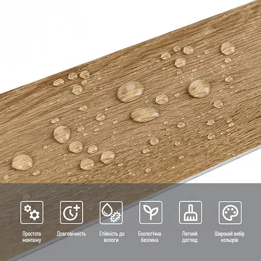 Молдинг виниловый самоклеящийся 5000х100х2мм Матовый (D) SW-00001798 - фото 4