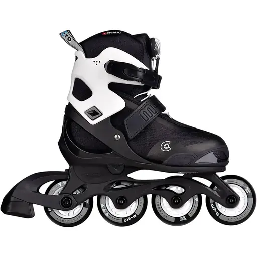 Ролики Micro Joy 25-28 Black/White (1012-MIS-JOY-BK-WH-25-28)