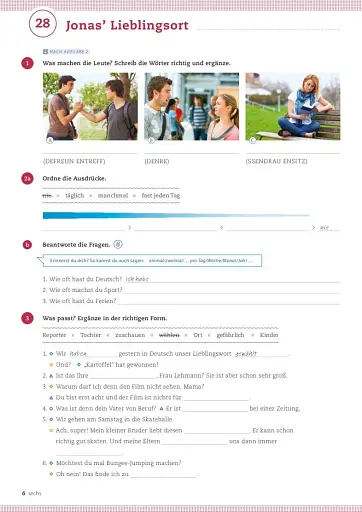 Beste Freunde plus A2/2 Arbeitsbuch plus interaktive Version - фото 2