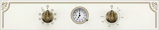 Духовой шкаф электрический Electrolux Rococo встроенный шампань - фото 3