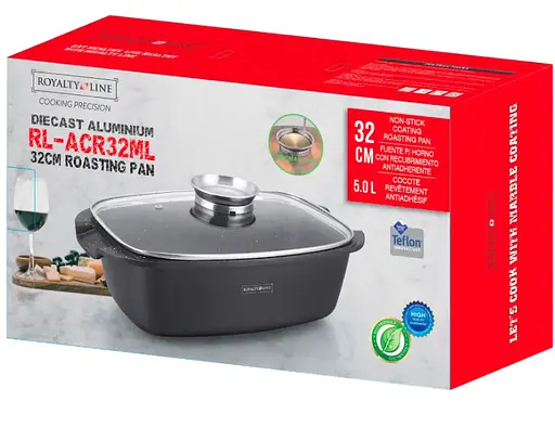Каструля ROYALTY LINE RL-ACR32ML 32СМ 5Л - фото 3