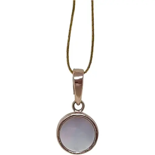 Золота підвіска Платон з перламутром. 1П164/68Б