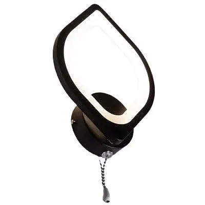 Настінний приліжковий світильник Romin для читання 17W чорний - фото 1