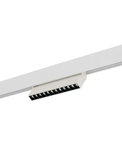 Магнитный трековый светильник Nowodvorski 11635 LVM Focus Out LED 1x9W 4000K 880Lm IP20 белый - фото 5