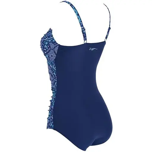 Купальник Zoggs Marakesh Ruched Front 42 Синій (1000-462355.MARA.34) - фото 2