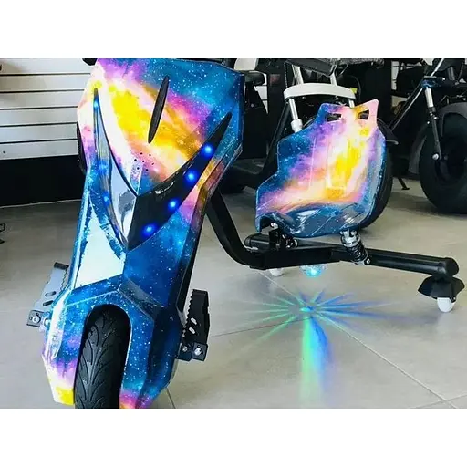 Дрифт-карт ElectrO Crazy Bug Premium 350W галактика - фото 4