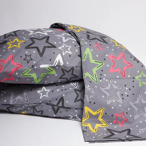 Постельный набор Moon&Star (пододеяльник 200х220 см + 2 наволочки 70х70 см) Бязь Gold Люкс Cosmic Party - фото 3