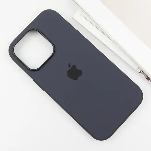 Чохол Epik Silicone case AAA with Magsafe and Animation button для Apple iPhone 16 Pro Max 6.9 Black - фото 4
